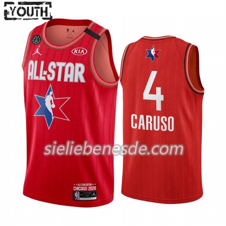 Kinder NBA Los Angeles Lakers Trikot Alex Caruso 4 2020 All-Star Jordan Brand Rot Swingman